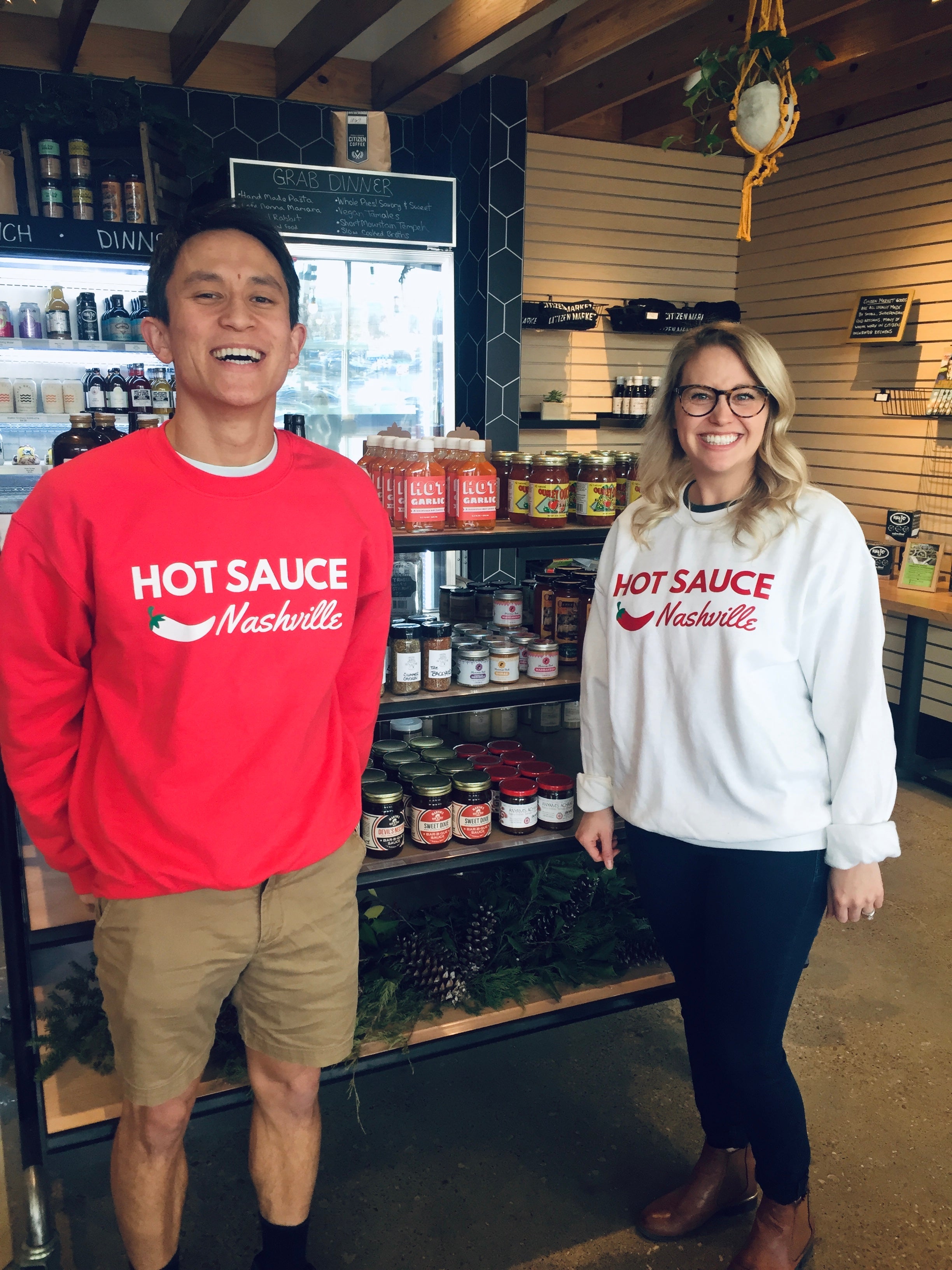 Hot sauce sweatshirt hot sale